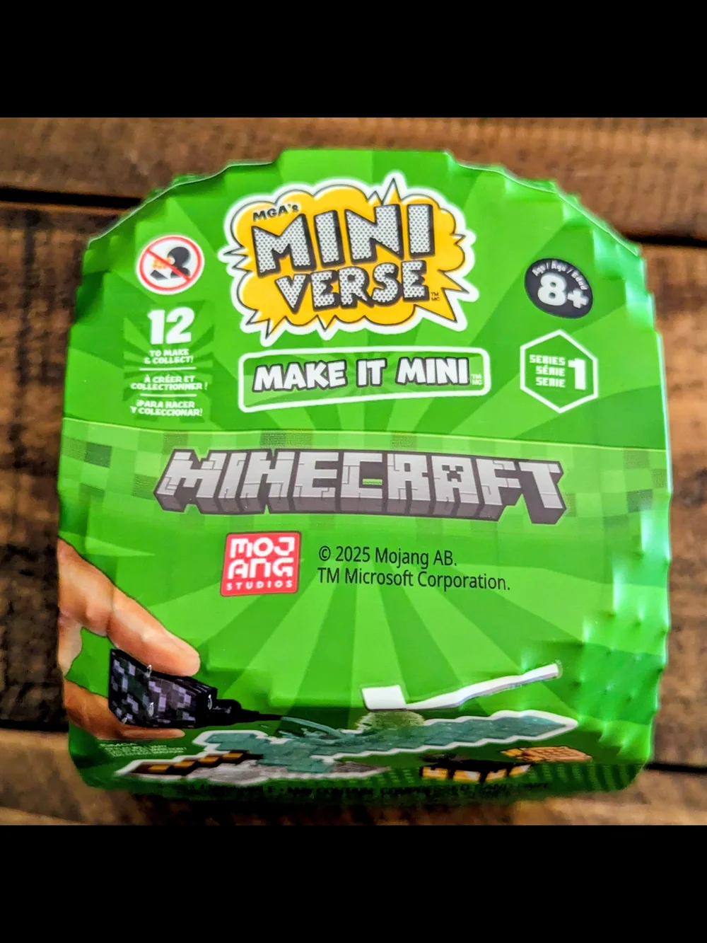 Mini Verse Minecraft Series 1 Set of 3 New Sealed Blind Box Series 1 Mojang New